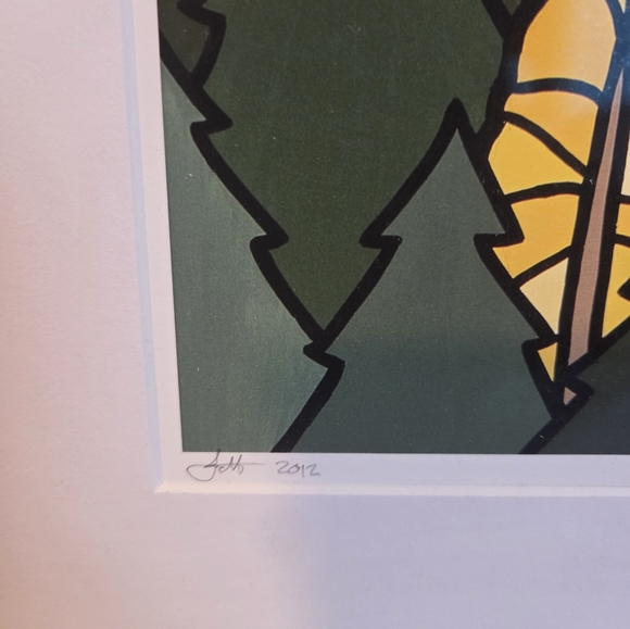 Set of 2 Yellow and Red James Weikwrt signed - Picture 5 of 9